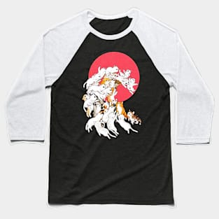 Cat wave Baseball T-Shirt